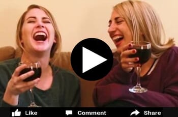 woman who love wine