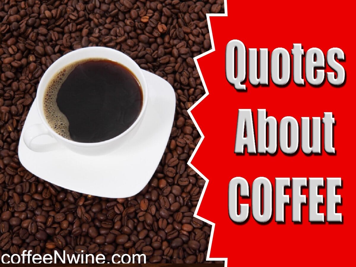 Quotes About Coffee - quotes about coffee from coffee lovers all over!