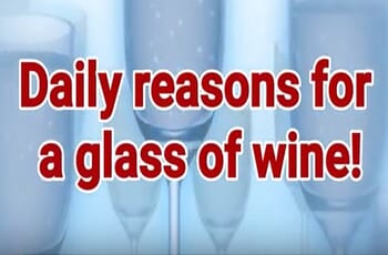Daily Reasons For a Glass Of Wine